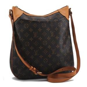 Auth Louis Vuitton Monogram Odeon MM Shoulder Cross Body Bag M56389 LV 0165C